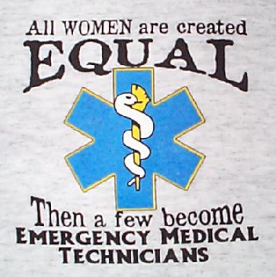 All Women Are Created Equal- EMT- front