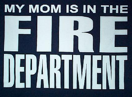 My Mom is a Firefighter- back